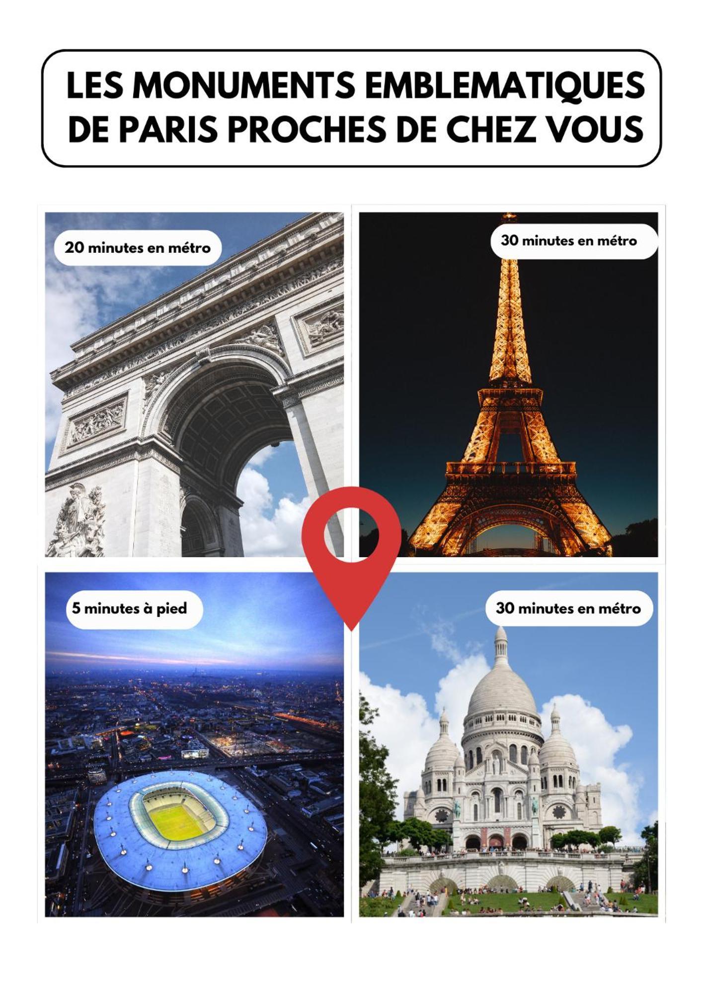 Appartement Porte De Paris / Stade De France Saint-Denis  Exteriér fotografie
